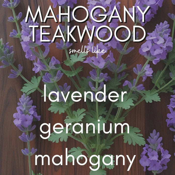 Mahogany Teakwood Candle