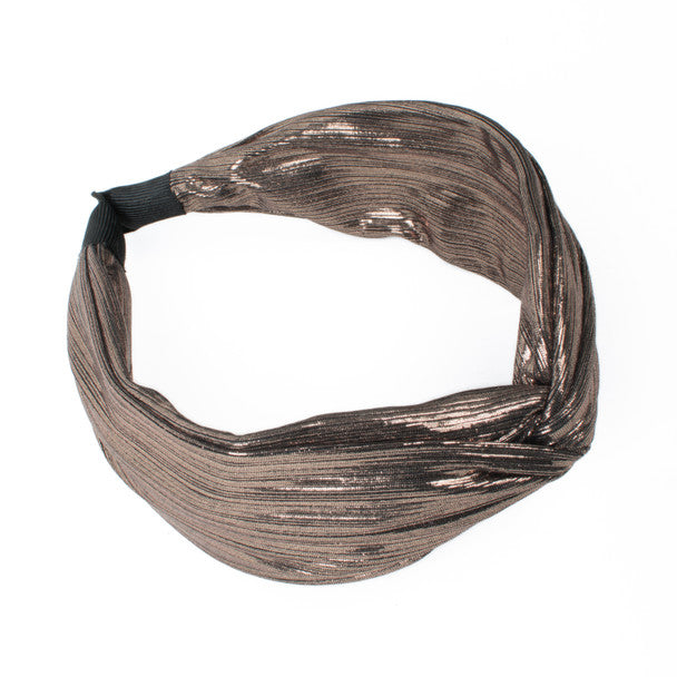 Metallic Knotted Headband