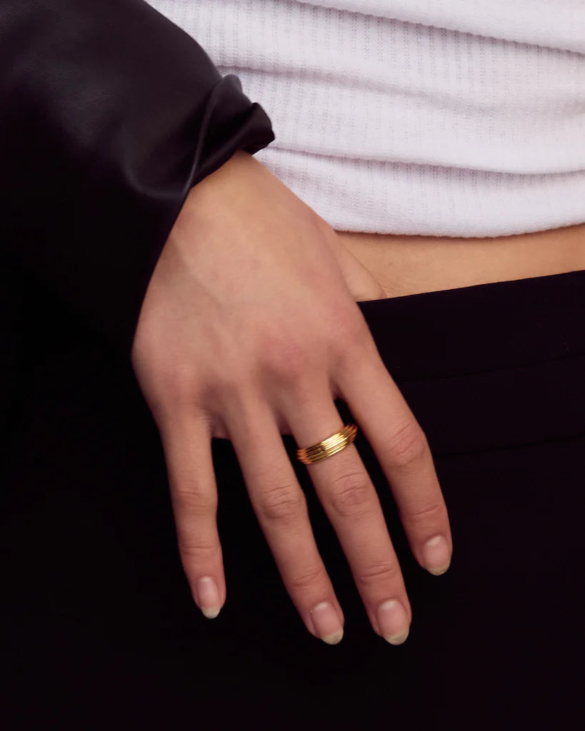 Remy Ridged Ring
