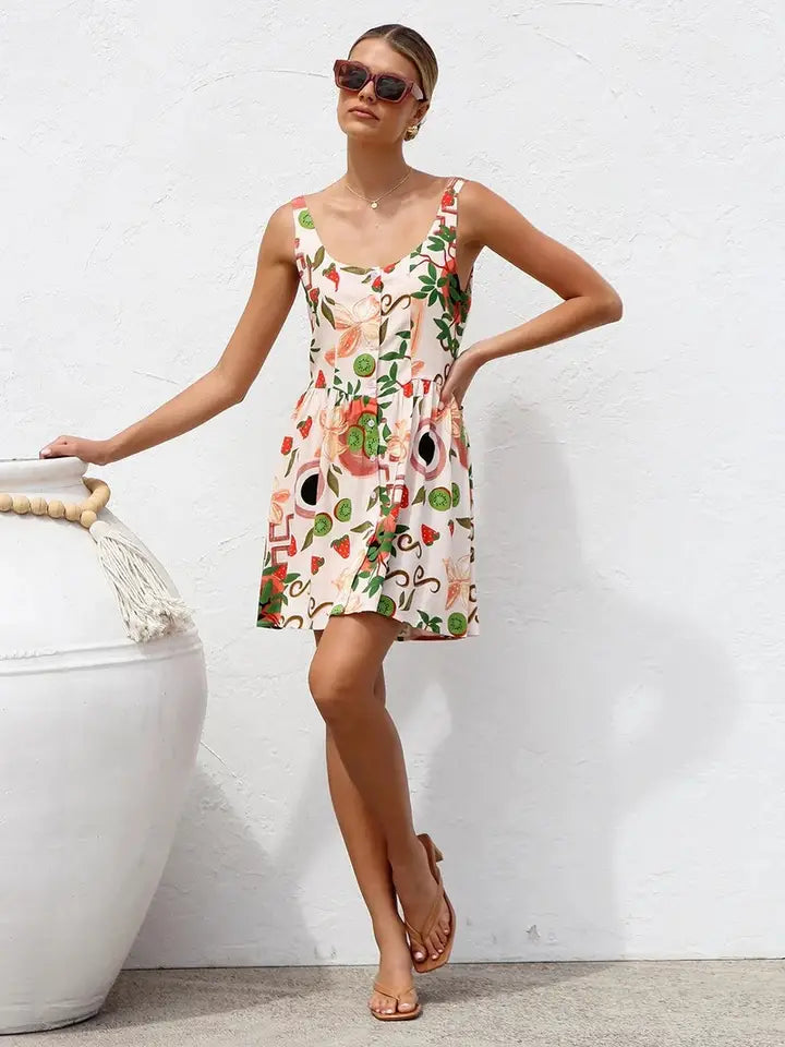 Strawberry Kiwi Dress
