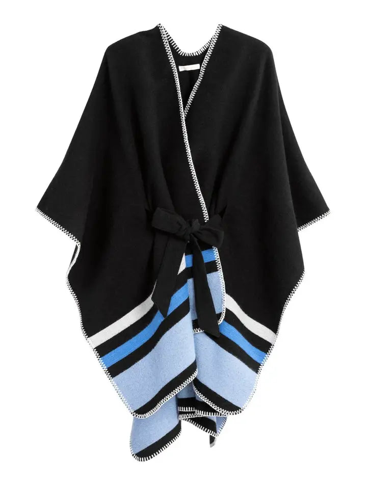Twila Belted Cape