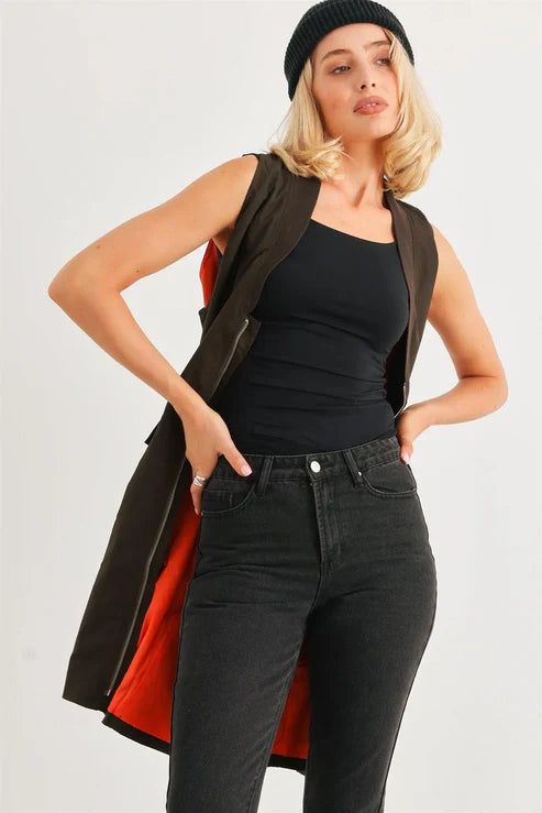 Olivia Zip Vest