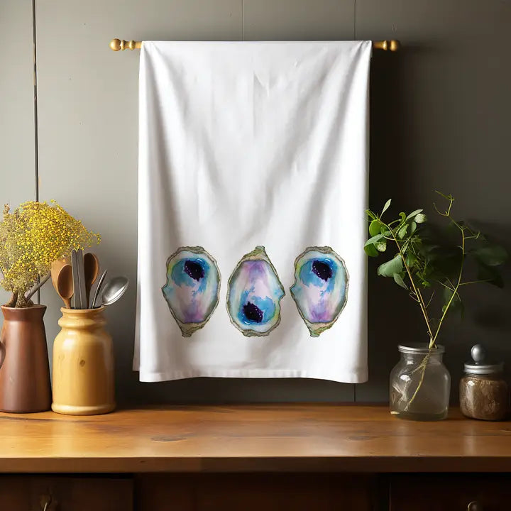 Triple Oyster Kitchen Towel