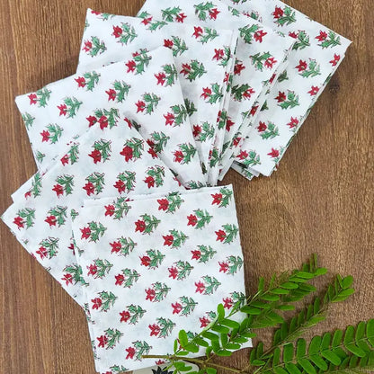Holiday Cotton Napkins