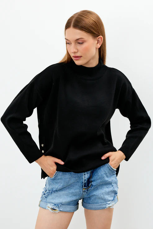 Hampton Mock Neck Sweater