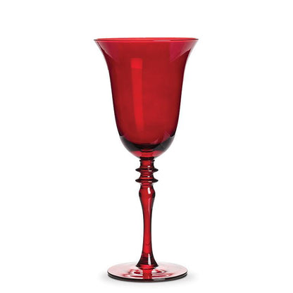 Flared Red Goblet
