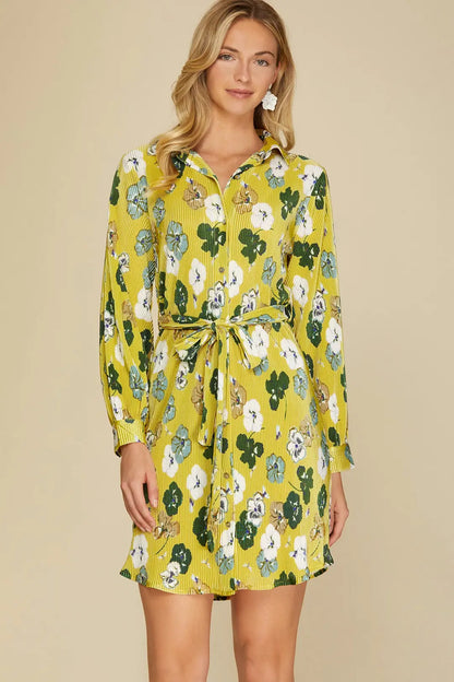 Esmerelda Plisse Dress