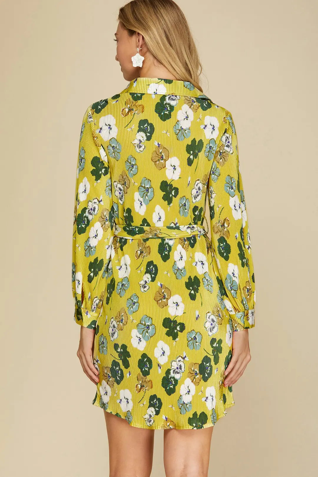 Esmerelda Plisse Dress