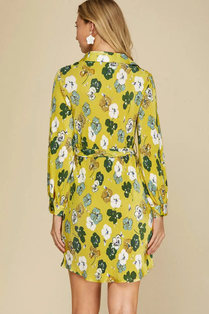 Esmerelda Plisse Dress