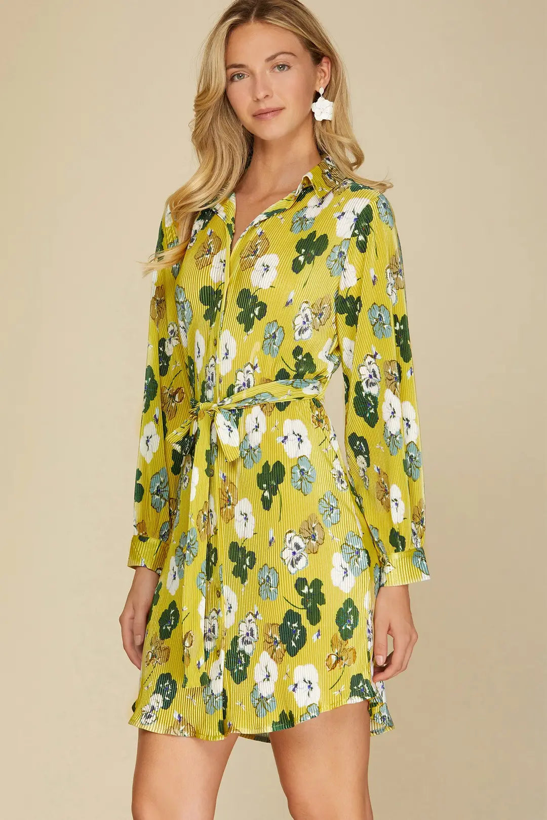 Esmerelda Plisse Dress