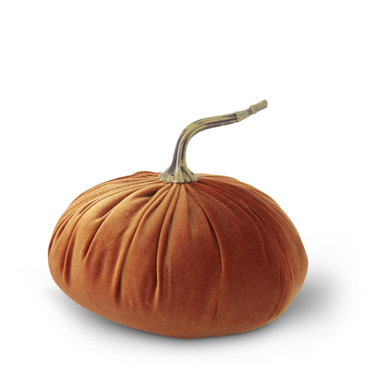 Orange Velvet Stuffed Pumkin