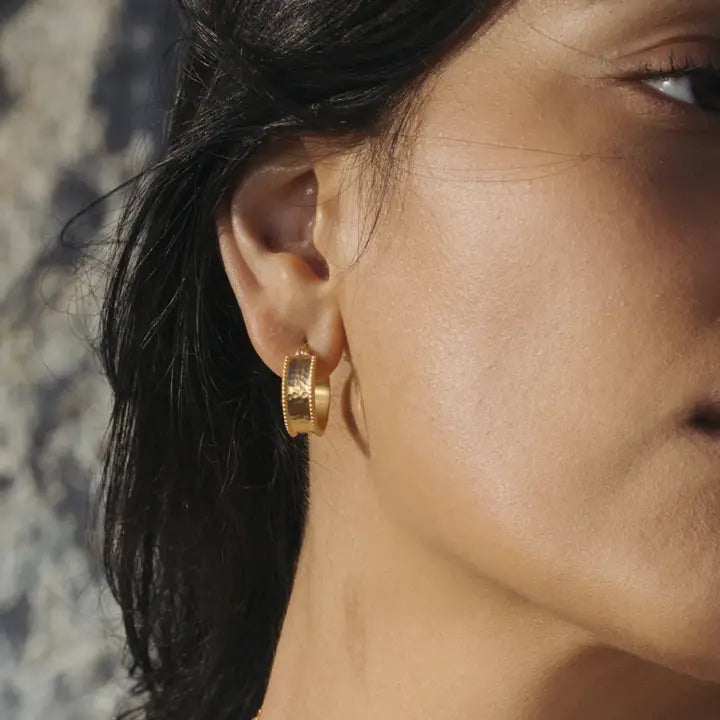 Circle of Truth Hoop Earrings