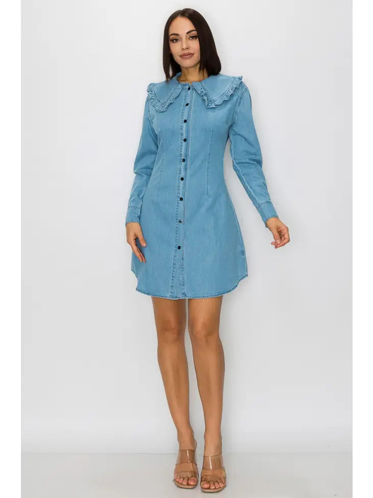 Chambray Dress