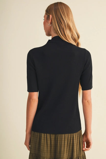 Jane Mock Neck Sweater