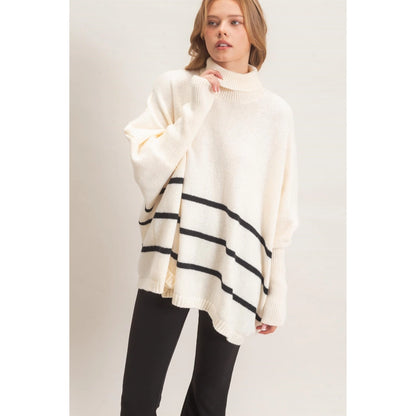 Adele Poncho Sweater