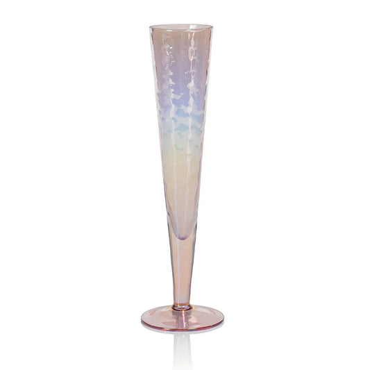 Aperitivo Champagne Flute Luster Pink