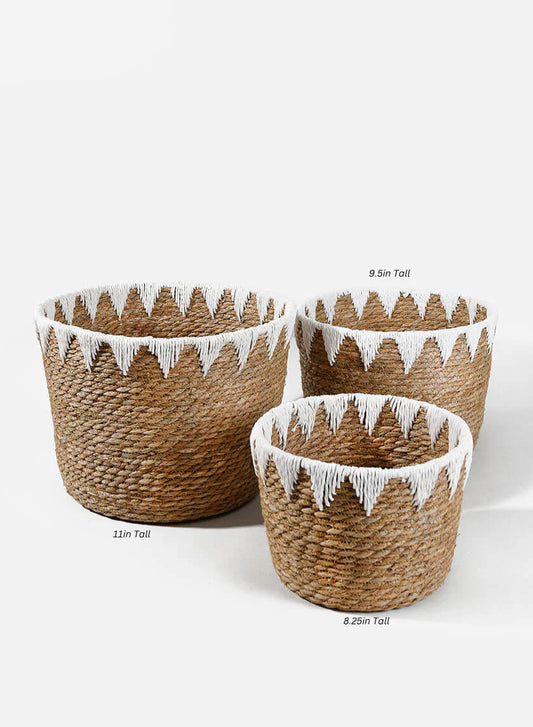 Timbuktu Cattails Basket