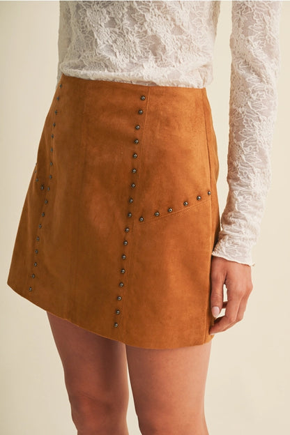 Jovi Studded Skirt