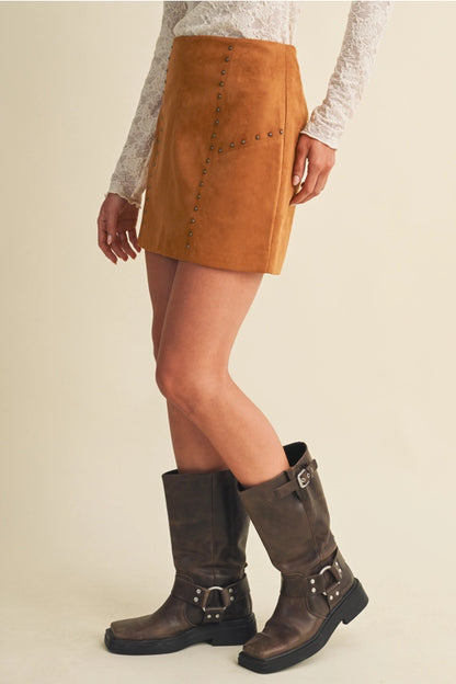 Jovi Studded Skirt