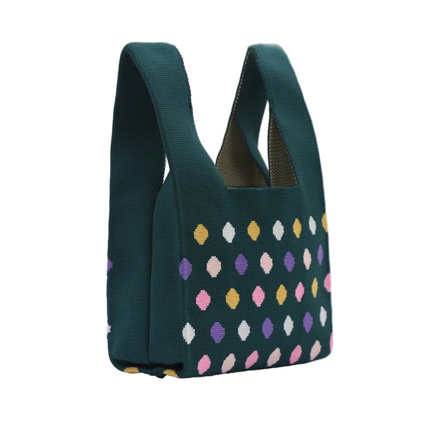 Mini Knit Tote Bag