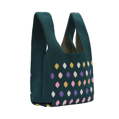 Mini Knit Tote Bag