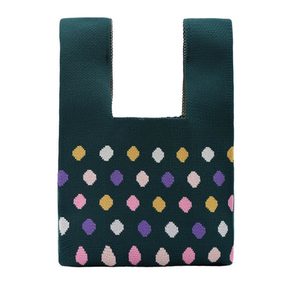 Mini Knit Tote Bag