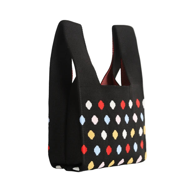 Mini Knit Tote Bag