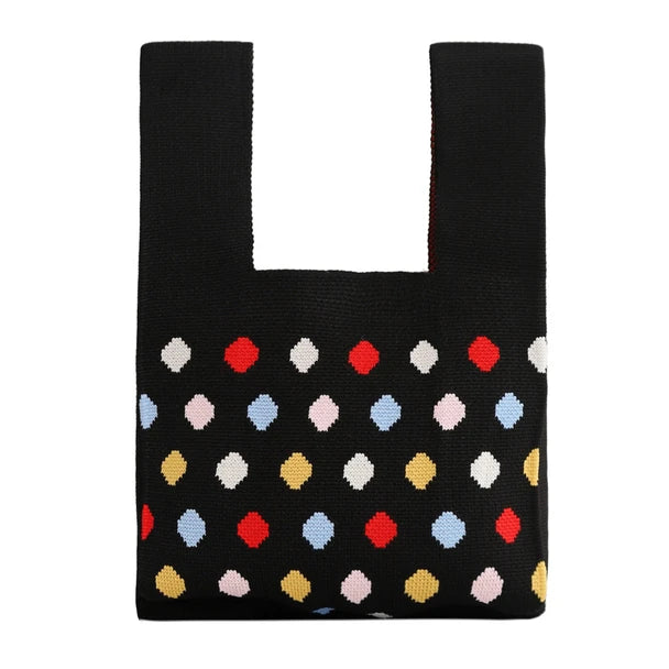 Mini Knit Tote Bag
