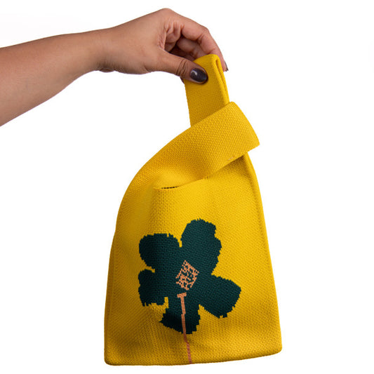 Mini Knit Tote Bag