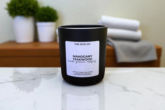 Mahogany Teakwood Candle