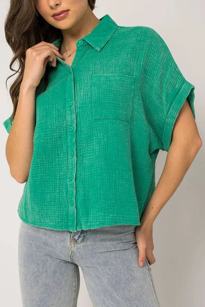 Daphne Gauze Blouse