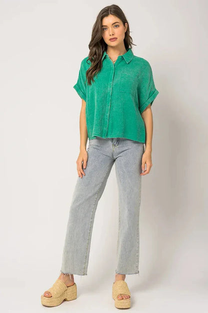 Daphne Gauze Blouse