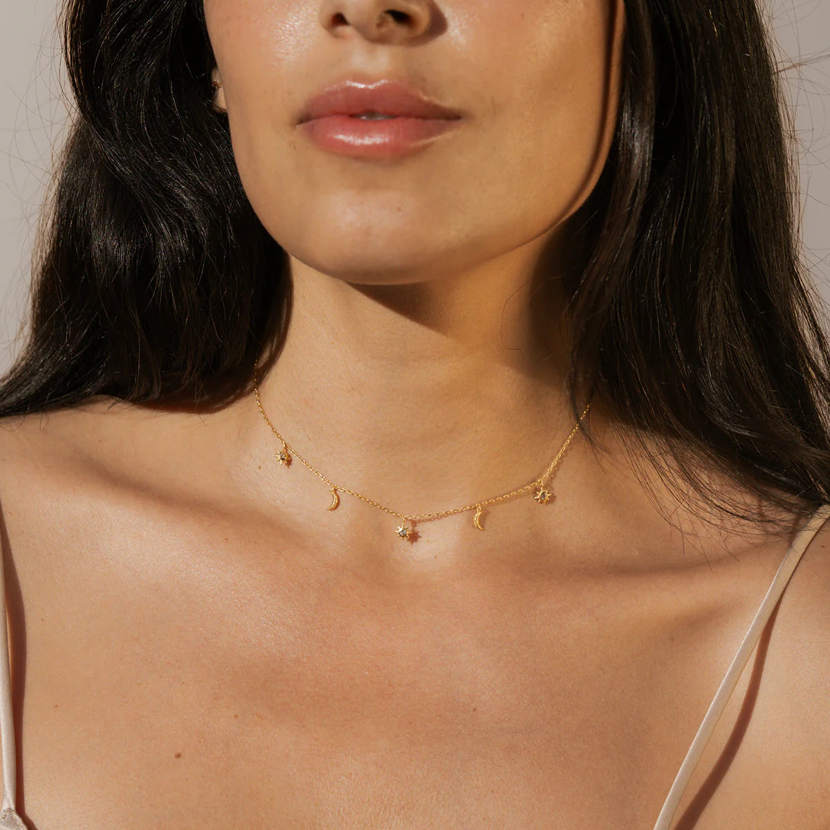 Enchanted Journey Celestial Choker Necklace