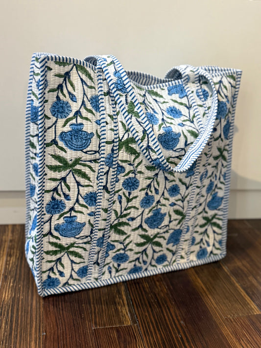 Mavi Quilted Tote
