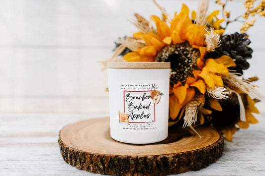 Bourbon Baked Apple Candle