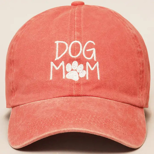 Dog Mom Paw Print Cap