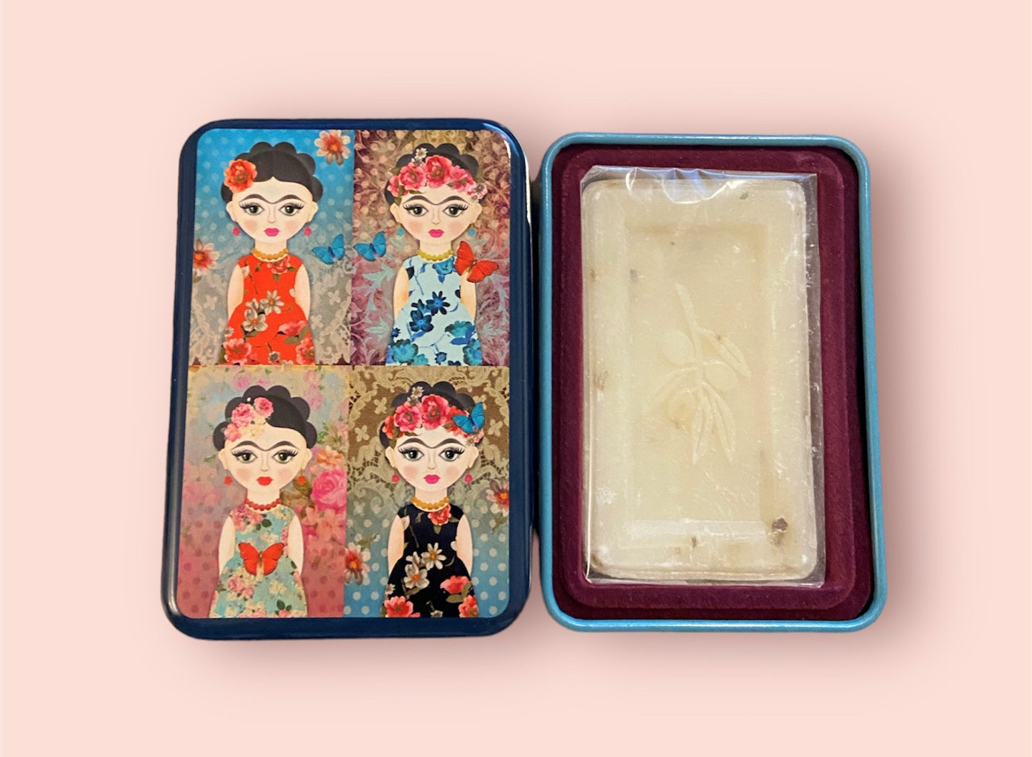 Frida Kahlo Olive Oil Soap in Box