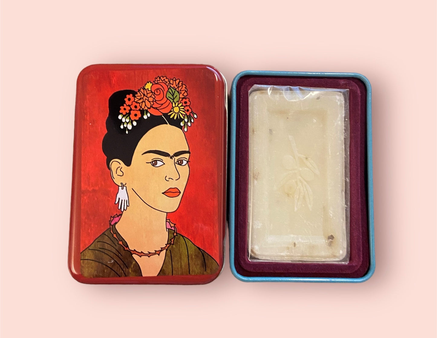 Frida Kahlo Olive Oil Soap in Box