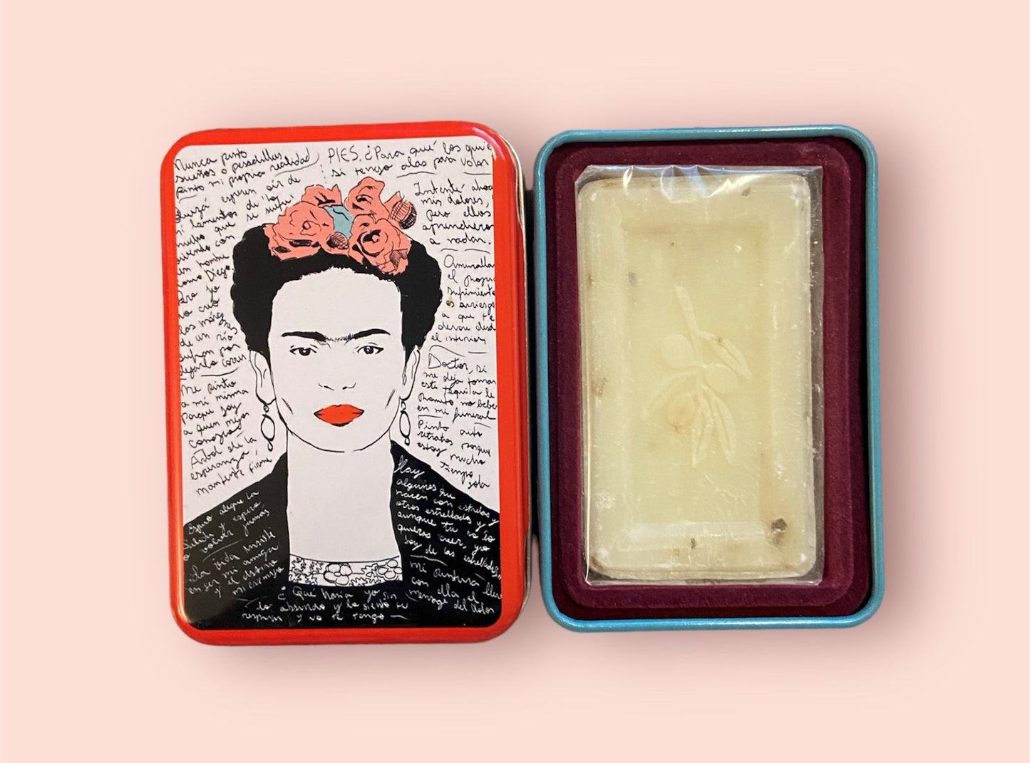 Frida Kahlo Olive Oil Soap in Box