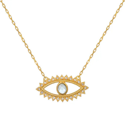 Keeper of Positivity Eye Necklace