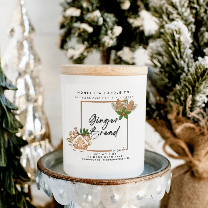 Gingerbread Candle