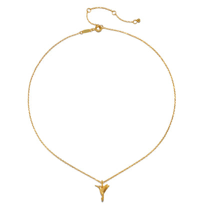 Loving Devotion Hummingbird Necklace