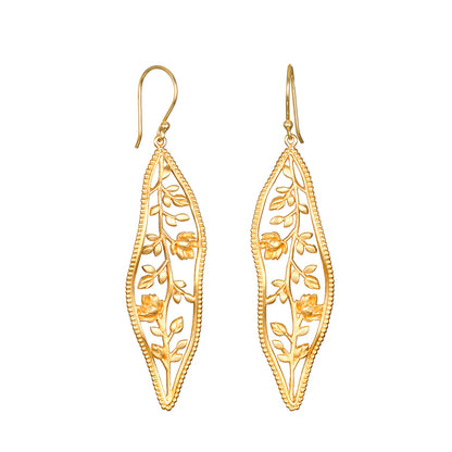 Expanding Beauty Lotus Earrings