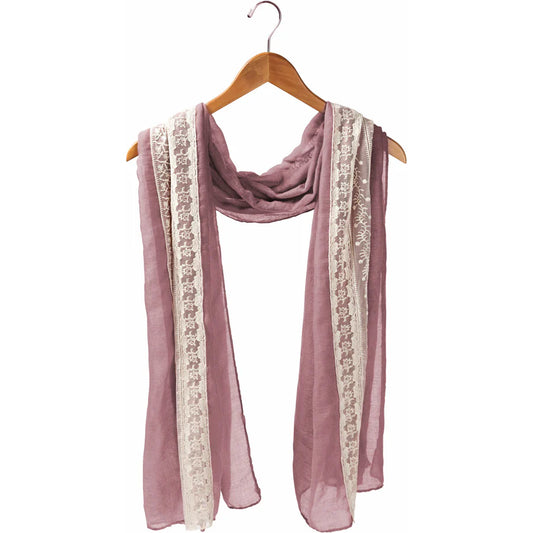 Lace Accent Scarf