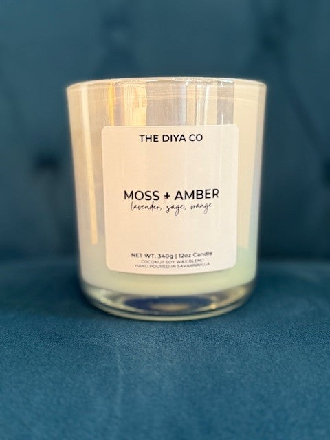 Moss & Amber Candle