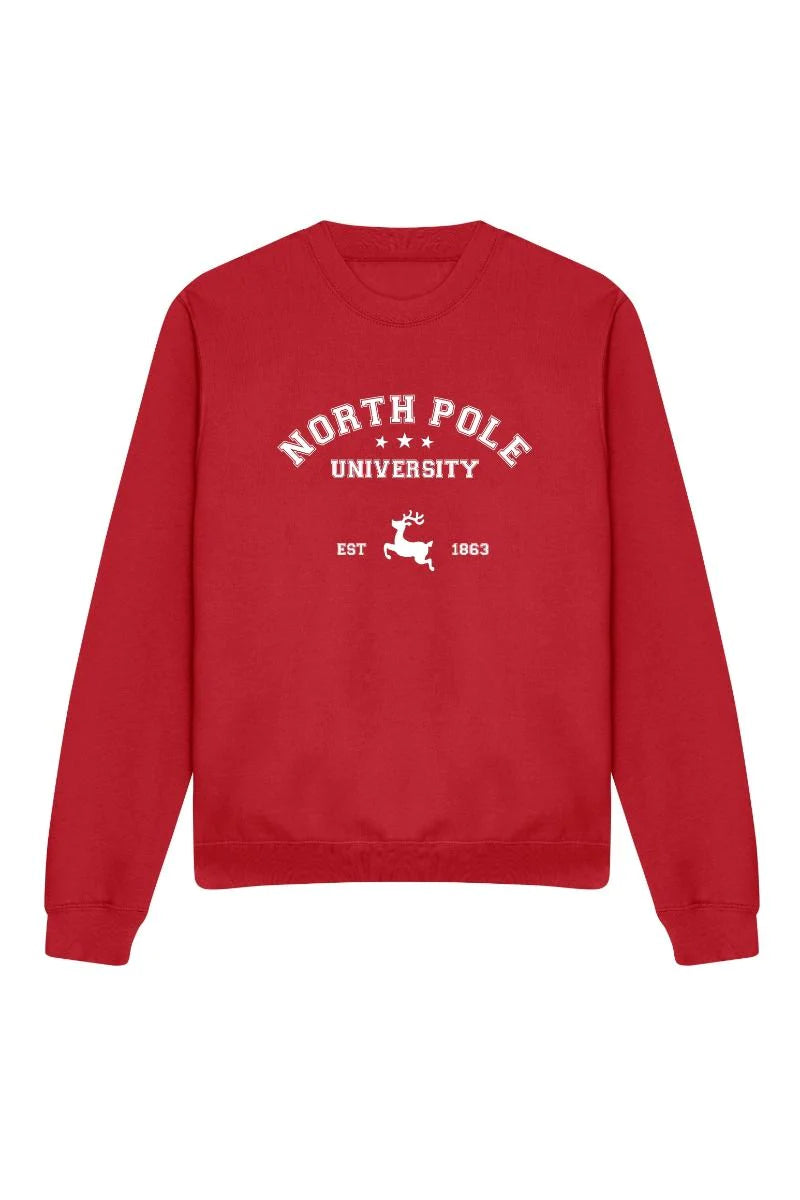 North Pole University Christmas Sweatshirt